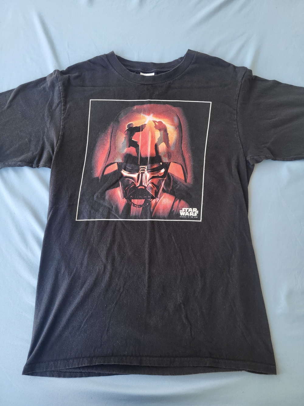 Star Wars Men's Black Graphic T-Shirt - Darth Vader Design